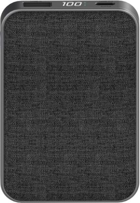 Batterie externe ADEQWAT 10 000 mAh Power Delivery noir