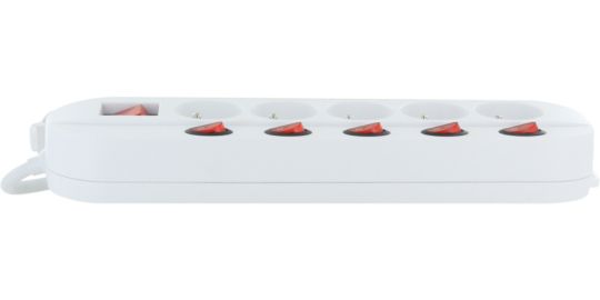 Multiprise ESSENTIELB 5 prises multiswitch 5x16A/230V (2P+T)