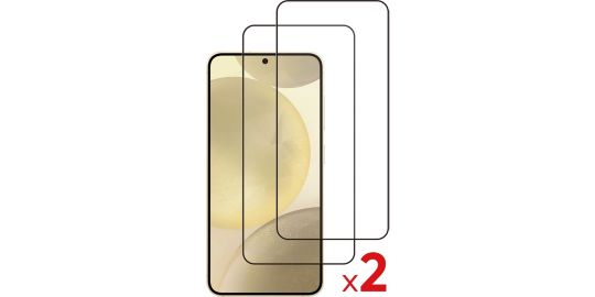 Protège écran ESSENTIELB Samsung S25+ verre trempé x2