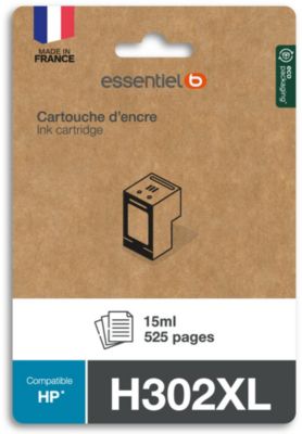 Cartouche d'encre ESSENTIELB H302 XL Noir