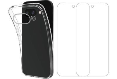 Pack ESSENTIELB Google Pixel 9A coque + verre trempé