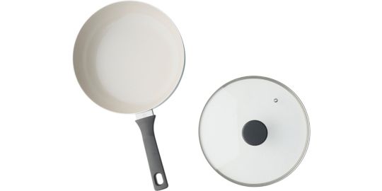 Sauteuse ESSENTIELB 28cm avec couvercle vert