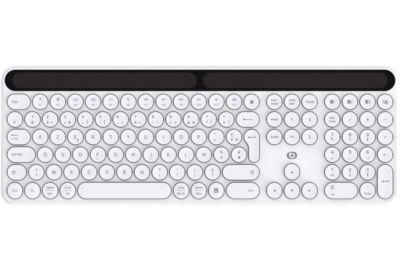 Clavier sans fil ESSENTIELB Solaire SKW Blanc