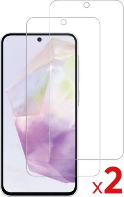 Protège écran ESSENTIELB Samsung A36 A56 S24FE Verre trempé x2