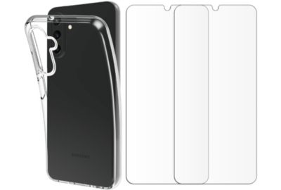 Pack ESSENTIELB Samsung A26 coque + verre trempé