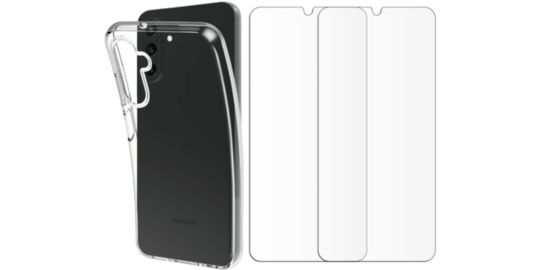 Pack ESSENTIELB Samsung A26 coque + verre trempé