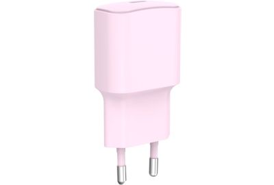Chargeur USB C ESSENTIELB USB-C 20W Rose