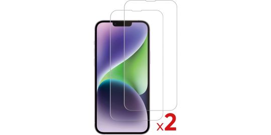 Protège écran ESSENTIELB iPhone 13/13Pro/14/16e verre trempé