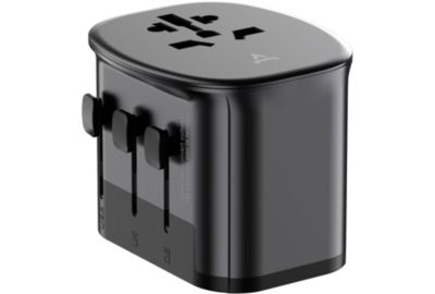 Adaptateur de voyage ADEQWAT Monde 30W
