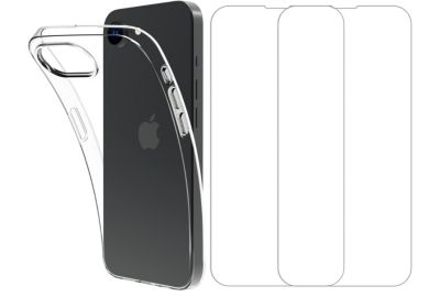 Pack ESSENTIELB iPhone 16e coque + verre trempé