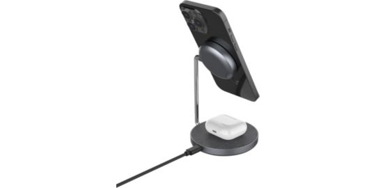 Chargeur induction ADEQWAT 2 en 1 MagSafe / Qi2
