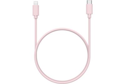 Câble Lightning ESSENTIELB 1M vers lightning Rose