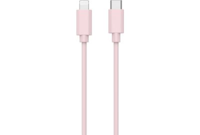 Câble Lightning ESSENTIELB 1M vers lightning Rose