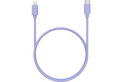 Câble Lightning ESSENTIELB 1M vers lightning violet