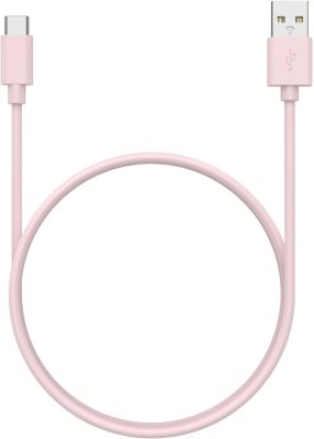 Câble De Charge Essentielb Usb-A 1M Vers Usb-C Rose
