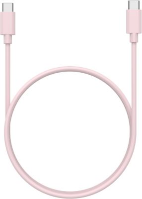 Câble USB C ESSENTIELB 1M vers USB-C Rose