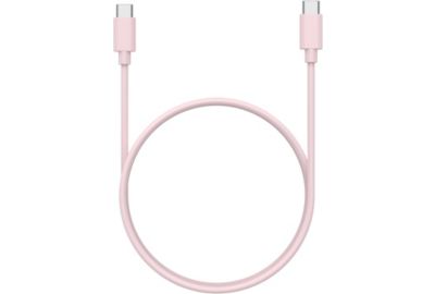 Câble USB C ESSENTIELB 1M vers USB-C Rose