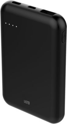 Batterie externe LISTO 5000 mAh USB C noir