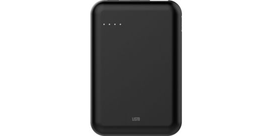Batterie externe LISTO 5000 mAh noir
