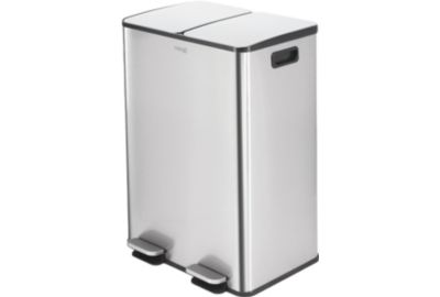 Poubelle tri sélectif MIOGO Tri selectif 60L inox