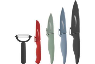Set de couteaux ESSENTIELB 4 couteaux + 1 eplucheur