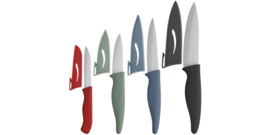 Set de couteaux ESSENTIELB 4 couteaux + 1 eplucheur
