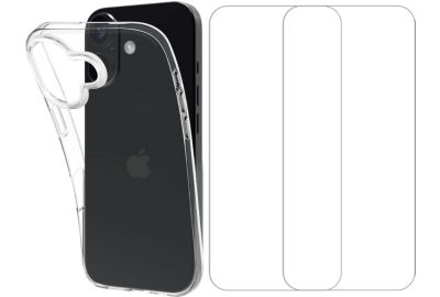 Pack ESSENTIELB iPhone 17 coque + verre trempé X2