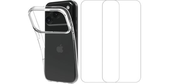 Pack ESSENTIELB iPhone 17 Pro Max coque + VT X2