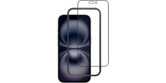 Protège écran ADEQWAT iPhone 17 Pro anti lumière Bleu