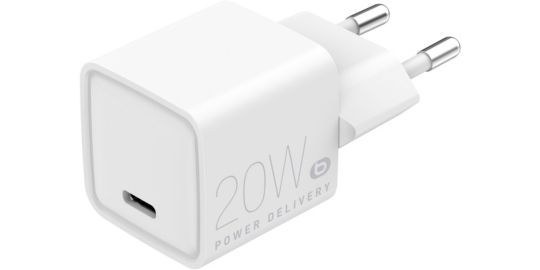 Chargeur ESSENTIELB USB-C 20W PowerDelivery Blanc