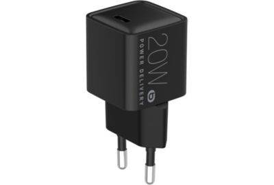 Chargeur ESSENTIELB USB-C 20W PowerDelivery Noir