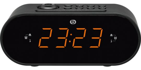 Radio réveil ESSENTIELB RRVP-200 noir