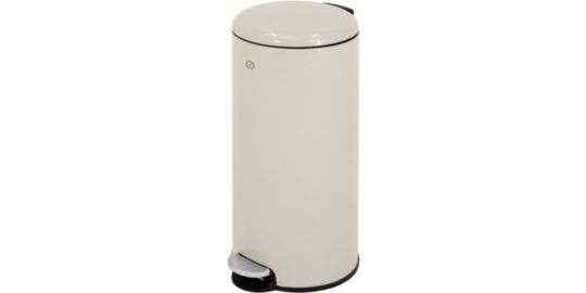 Poubelle de cuisine manuelle ESSENTIELB 30L Beige