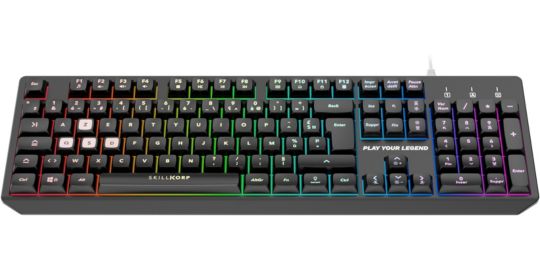 Clavier gamer SKILLKORP K5 Noir Membrane Access