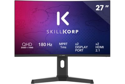 Ecran PC Gamer SKILLKORP M27 Incurvé 27