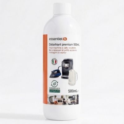 Détartrant ESSENTIELB Premium 500mL multi-appareils, efficace contre le calcaire