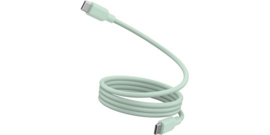 Câble de charge ESSENTIELB vers USB-C silicone magnétique 1M Vert