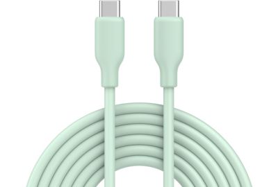 Câble de charge ESSENTIELB vers USB-C silicone 2M Vert