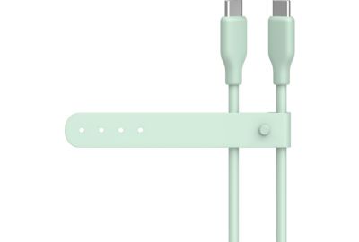 Câble de charge ESSENTIELB vers USB-C silicone 2M Vert