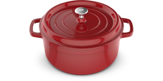 Cocotte ESSENTIELB 24cm rouge