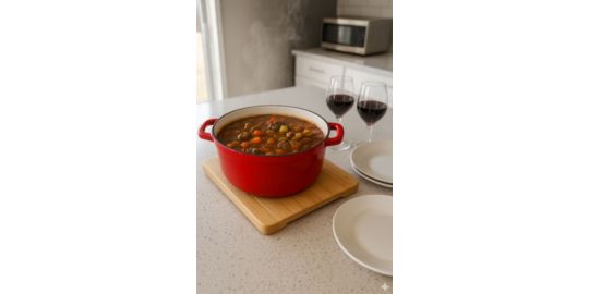 Cocotte ESSENTIELB 24cm rouge