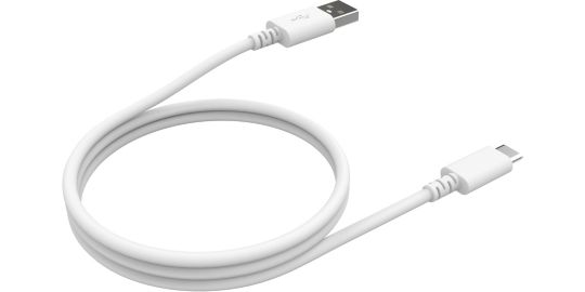 Câble de charge LISTO USB-A vers USB-C 1M Blanc