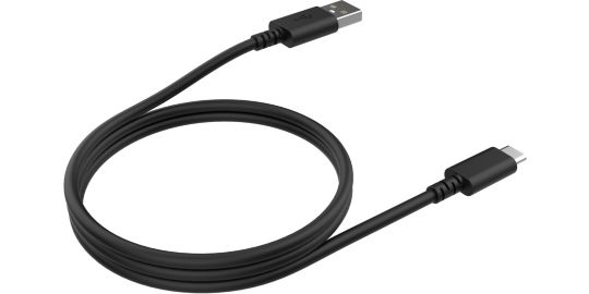 Câble de charge LISTO USB-A vers USB-C 1M Noir
