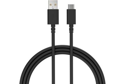 Câble de charge LISTO USB-A vers USB-C 1M Noir