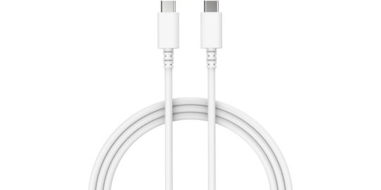 Câble de charge LISTO USB-C vers USB-C 1M Blanc