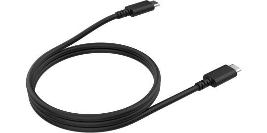 Câble de charge LISTO USB-C vers USB-C 1M Noir
