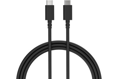 Câble de charge LISTO USB-C vers USB-C 1M Noir