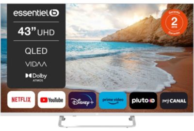 TV QLED ESSENTIELB 43QLED306W - 43 pouces ( 109cm )