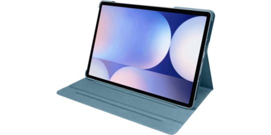Etui ADEQWAT Samsung Tab S11 bleu rotatif