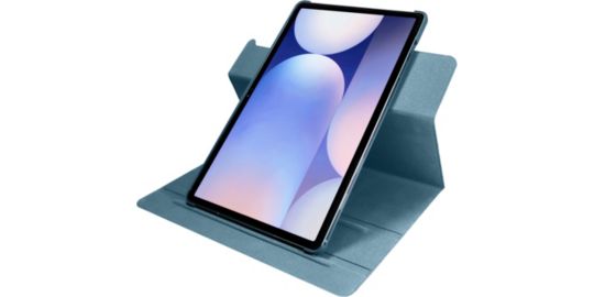 Etui ADEQWAT Samsung Tab S11 bleu rotatif